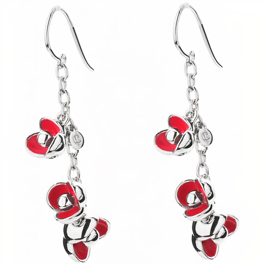 Серьги из серебра CACHAREL CLW326R