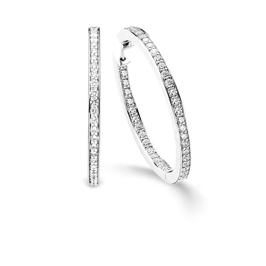 Серьги из серебра TI SENTO MILANO 7402ZI